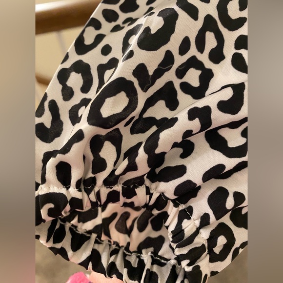 🔆4/$25 Ann Taylor Animal Print Tie-Back Top NWT! - Picture 7 of 12